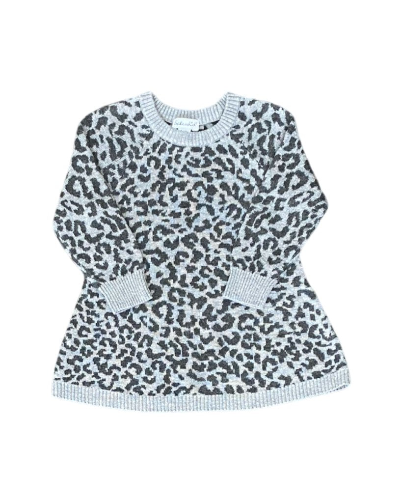 2-Piece Leopard Print Dress Set