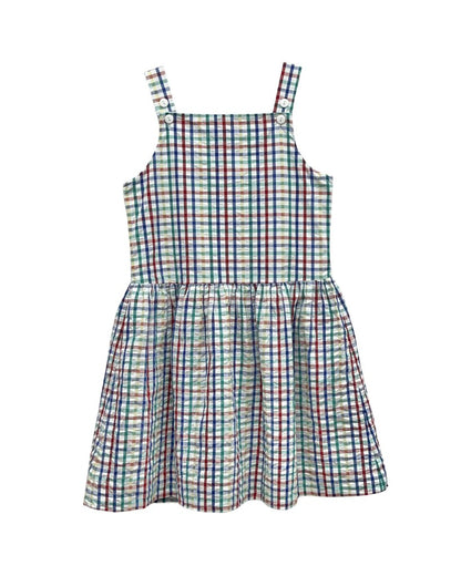 Colorful Gingham Dress