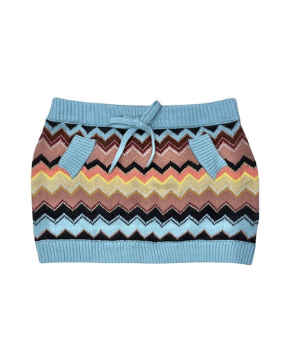 Chevron Knit Skirt