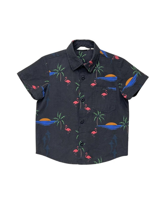 S/S Tropic Print Shirt