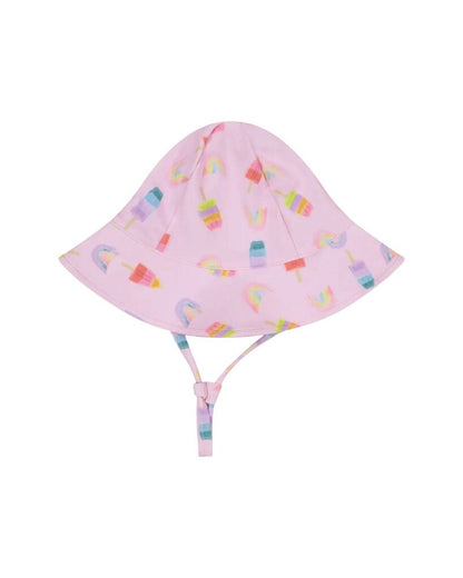 Popsicle Print Swimsuit & Hat Set